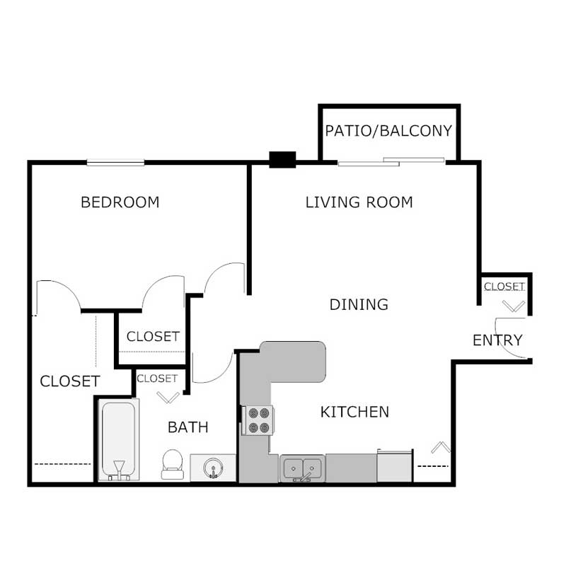 Floor Plans Sturgeon Bay Apartments Sturgeon Bay, Wisconsin