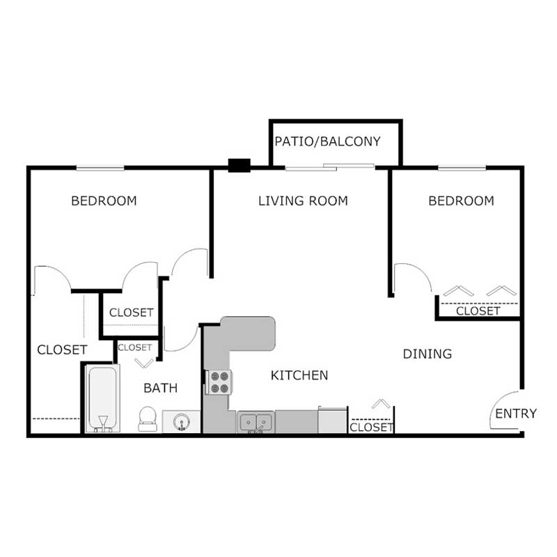 Floor Plans Sturgeon Bay Apartments Sturgeon Bay, Wisconsin